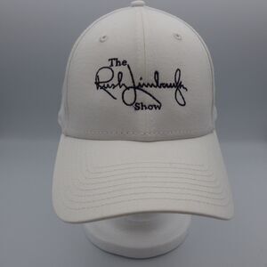 NEW The Rush Limbaugh Show New Era 9Forty White/Navy Embroidered Republican GOP